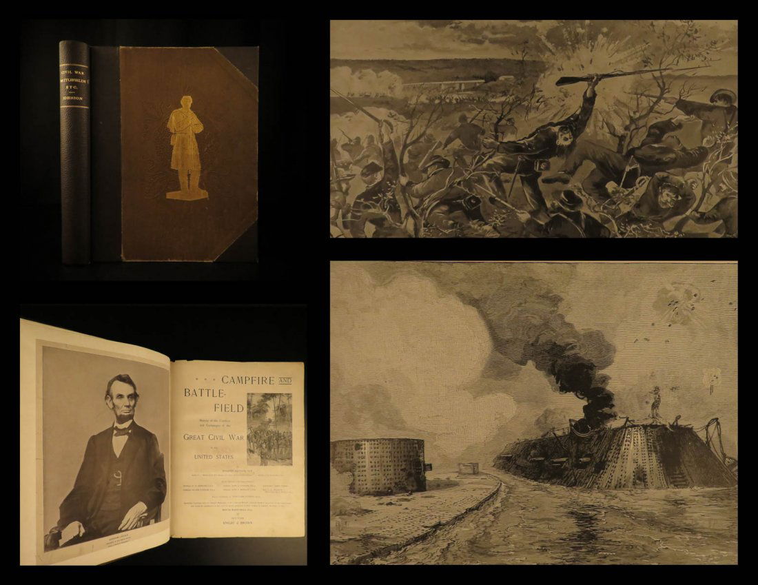 1894 1ed Civil War Campfire & Battlefield American (1 of 10)