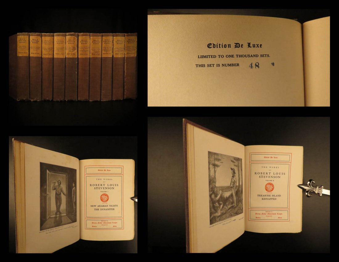 1906 Limited ed Robert Louis Stevenson Jekyll Hyde (1 of 10)