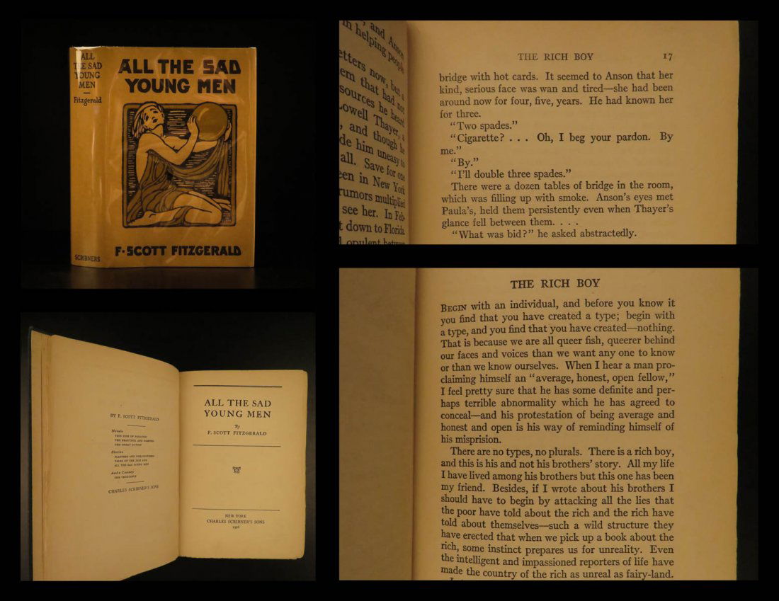 1926 1st/1st All the Sad Young Men F Scott Fitzgerald (1 of 10)