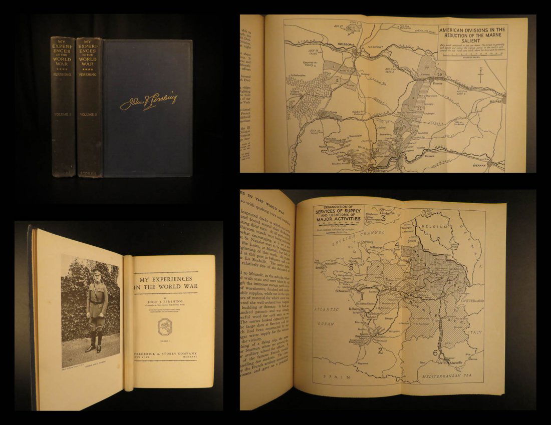 1931 1ed US General Pershing Experiences in World War I (1 of 10)