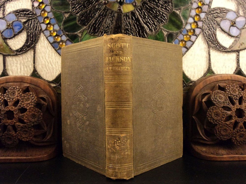 1852 1st ed Lives of Winfield Scott & Andrew Jackson (1 of 10)