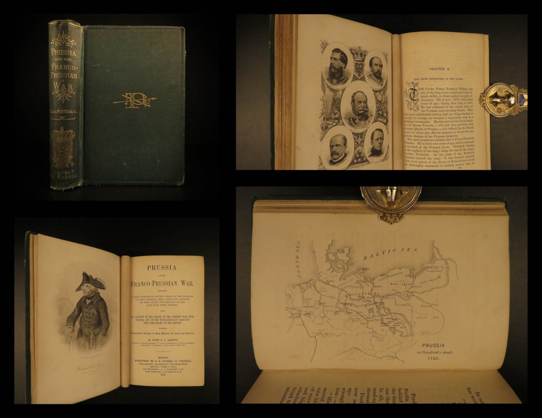 1871 1ed Franco-Prussian War Prussia Otto von Bismarck (1 of 10)