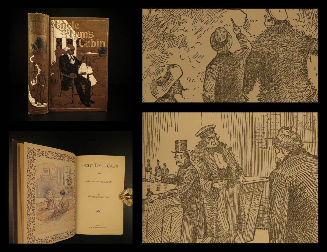 1900 Uncle Tom’s Cabin Illustrated Beecher Stowe (1 of 10)