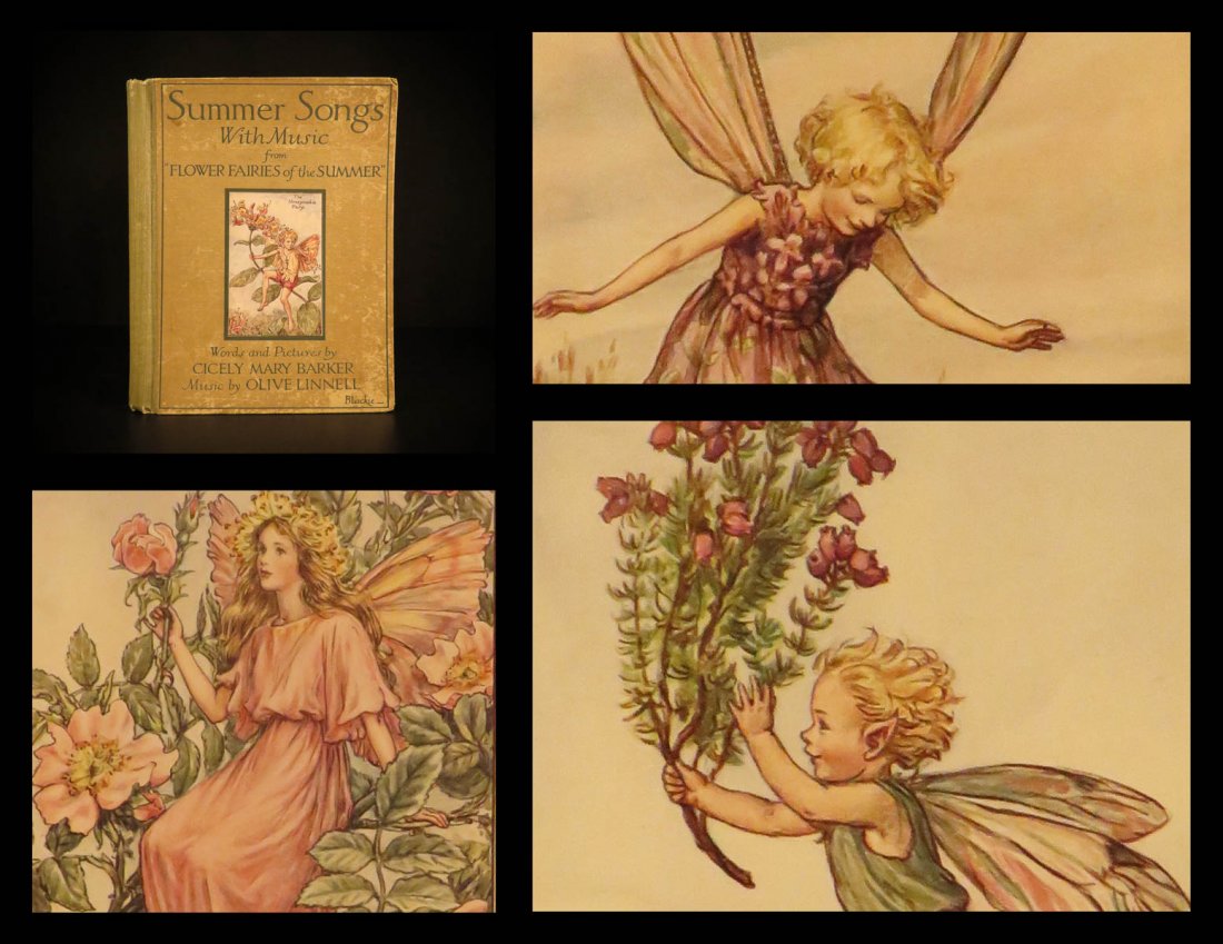 1927 1ed Flower Fairies Summer Songs Cicely Barker (1 of 10)