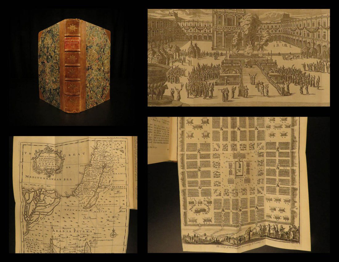 1747 1ed JEWS Jewish Priests OT Bible Witchcraft (1 of 10)