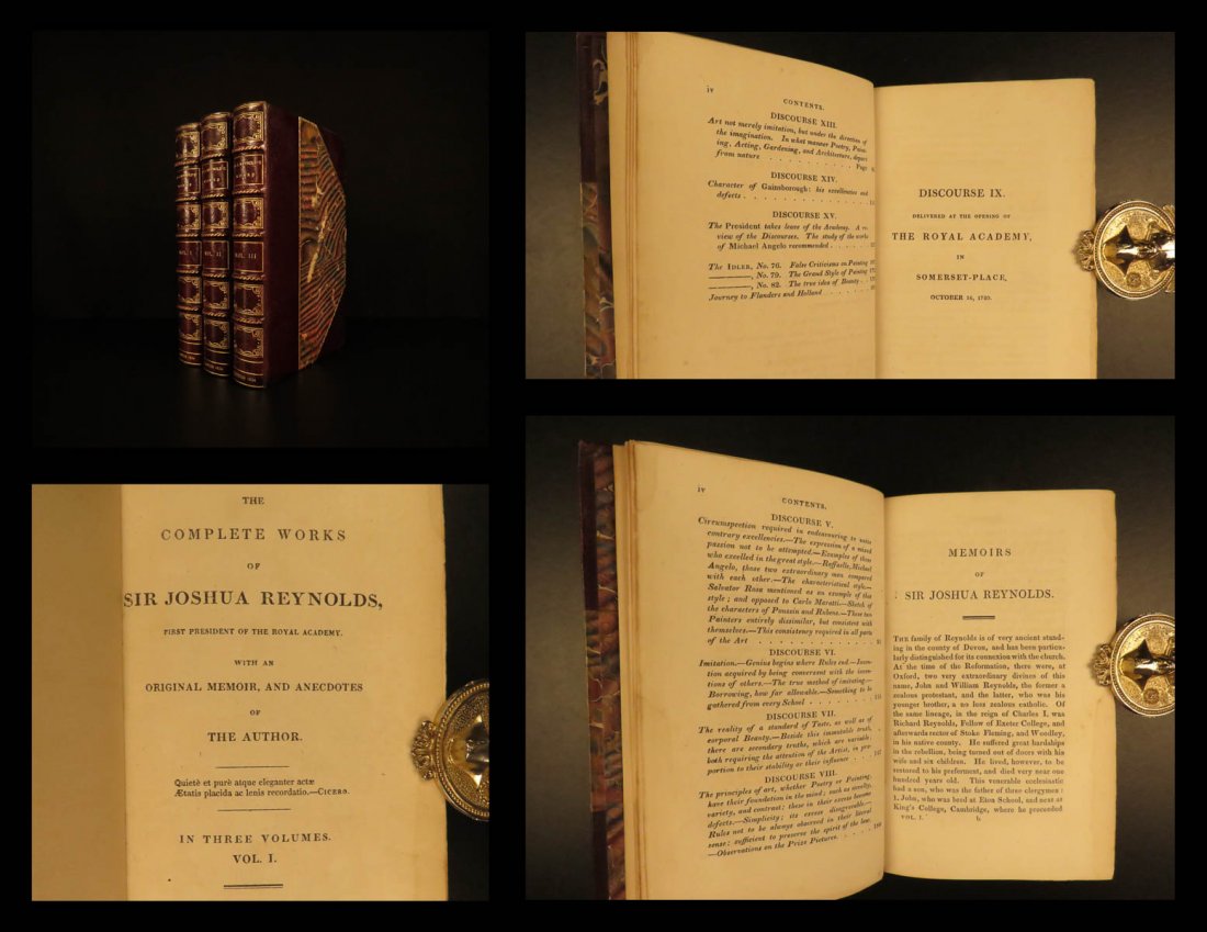 1824 EXQUISITE Joshua Reynolds ART of Painting Fresnoy: 1824 EXQUISITE Joshua Reynolds ART of Painting Fresnoy English Sculpting Poems “Imitation is the means, and not the end, of art” – Joshua Reynolds Joshua Reynolds was an important 18th-century E
