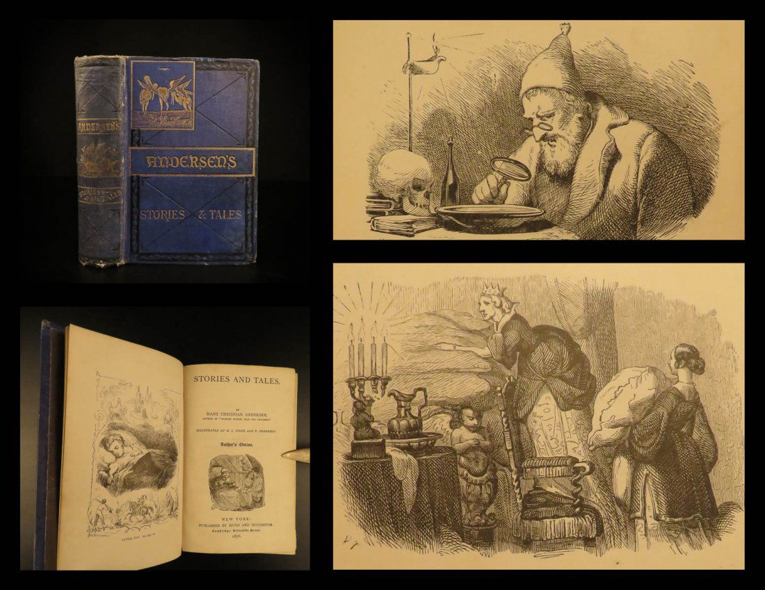 1876 Hans Christian Andersen Stories Fairy Tales (1 of 10)
