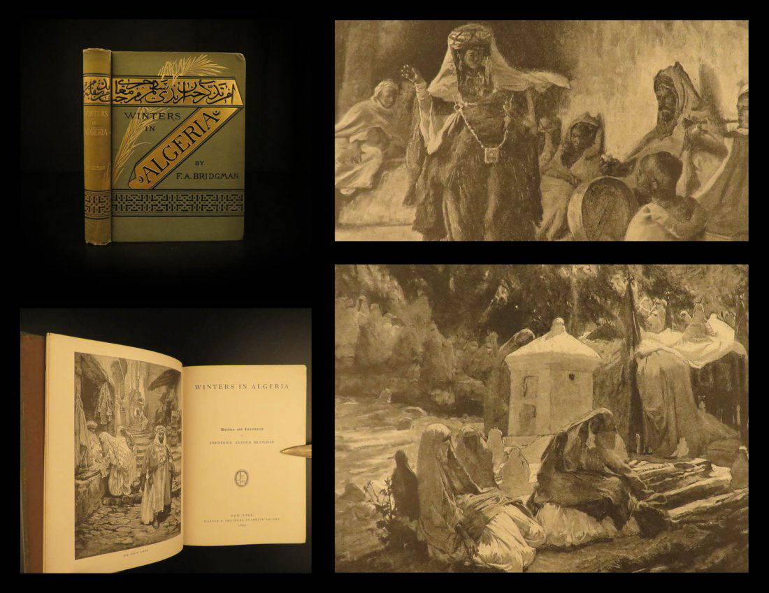 1890 1ed Winters in ALGERIA North AFRICA Sahara Desert (1 of 10)