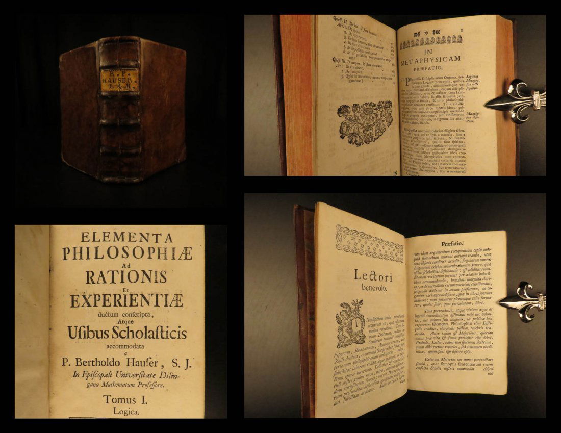 1755 Hauser Elements of Philosophy Natural Science (1 of 10)