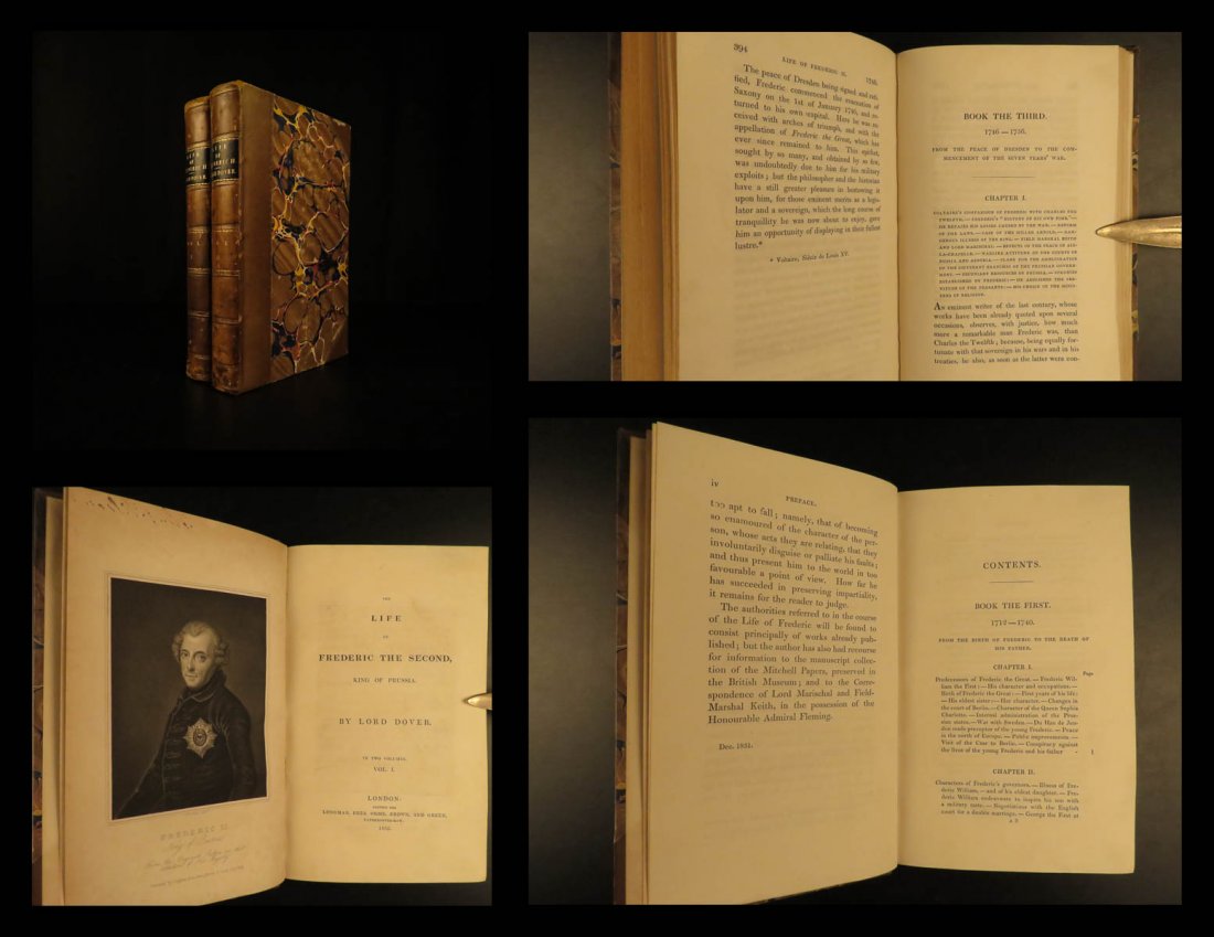 1832 Life of Frederick II of Prussia Germany WARS (1 of 10)