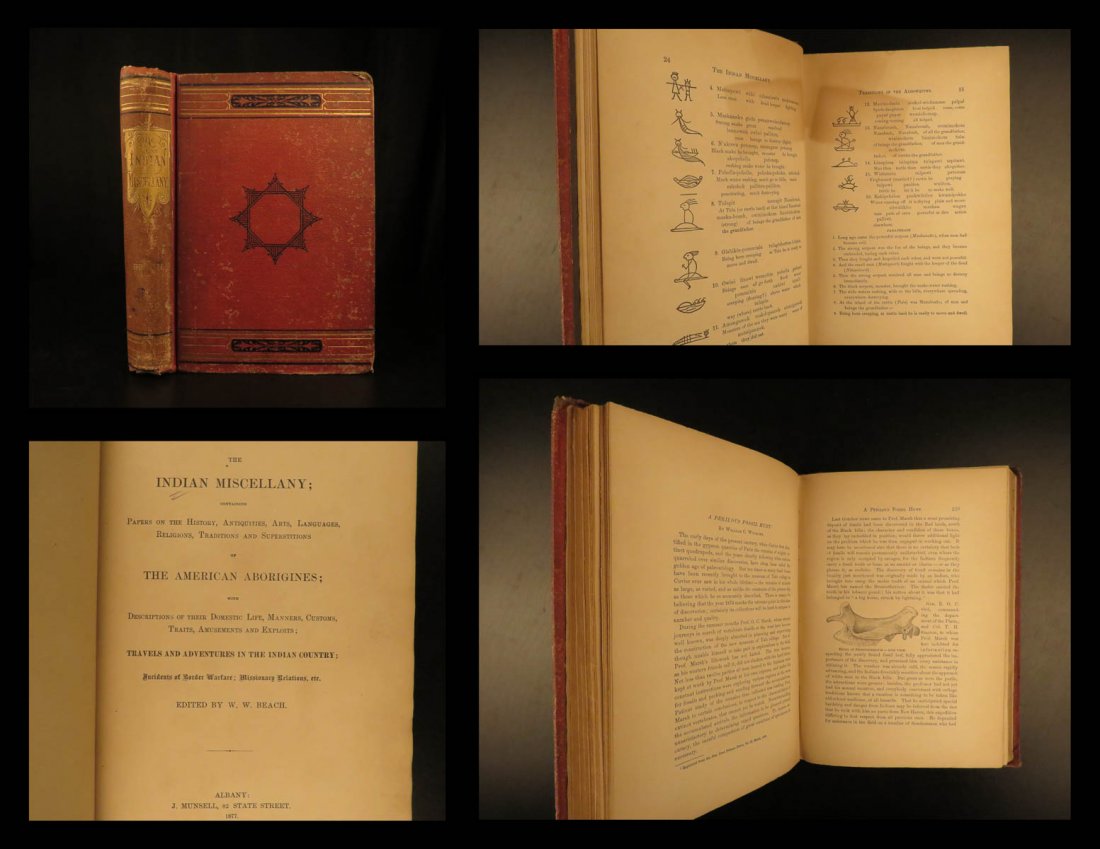 1877 1st ed Native American INDIAN Apache Sioux Navajo (1 of 10)