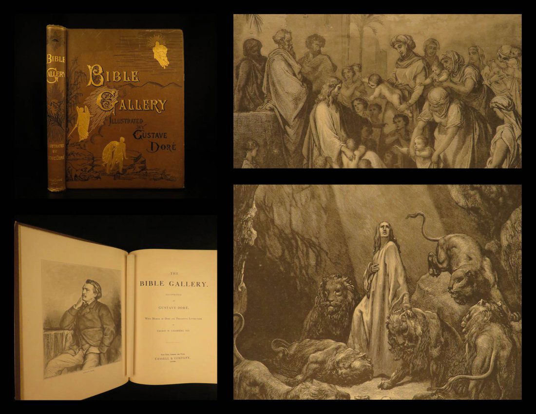 1880 BIBLE Gallery Gustave Dore ART Illustrated (1 of 10)