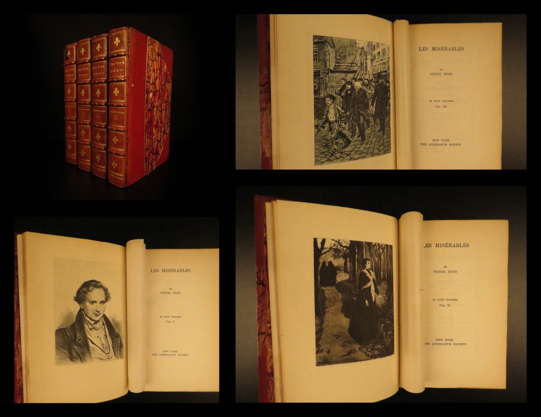 1887 Les Misérables by Victor Hugo French Literature (1 of 10)