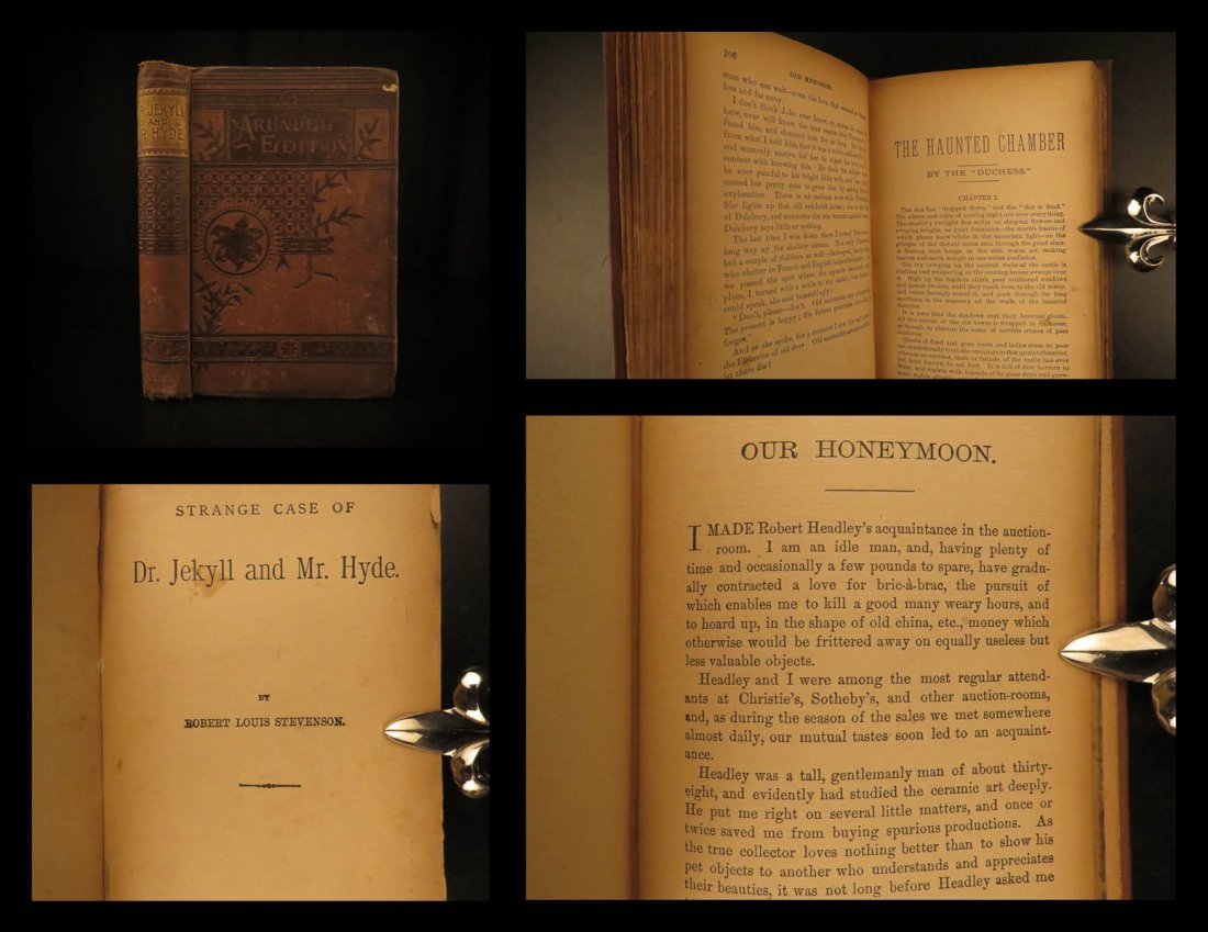 1889 Jekyll & Hyde Strange Case Robert Lewis Stevenson (1 of 10)
