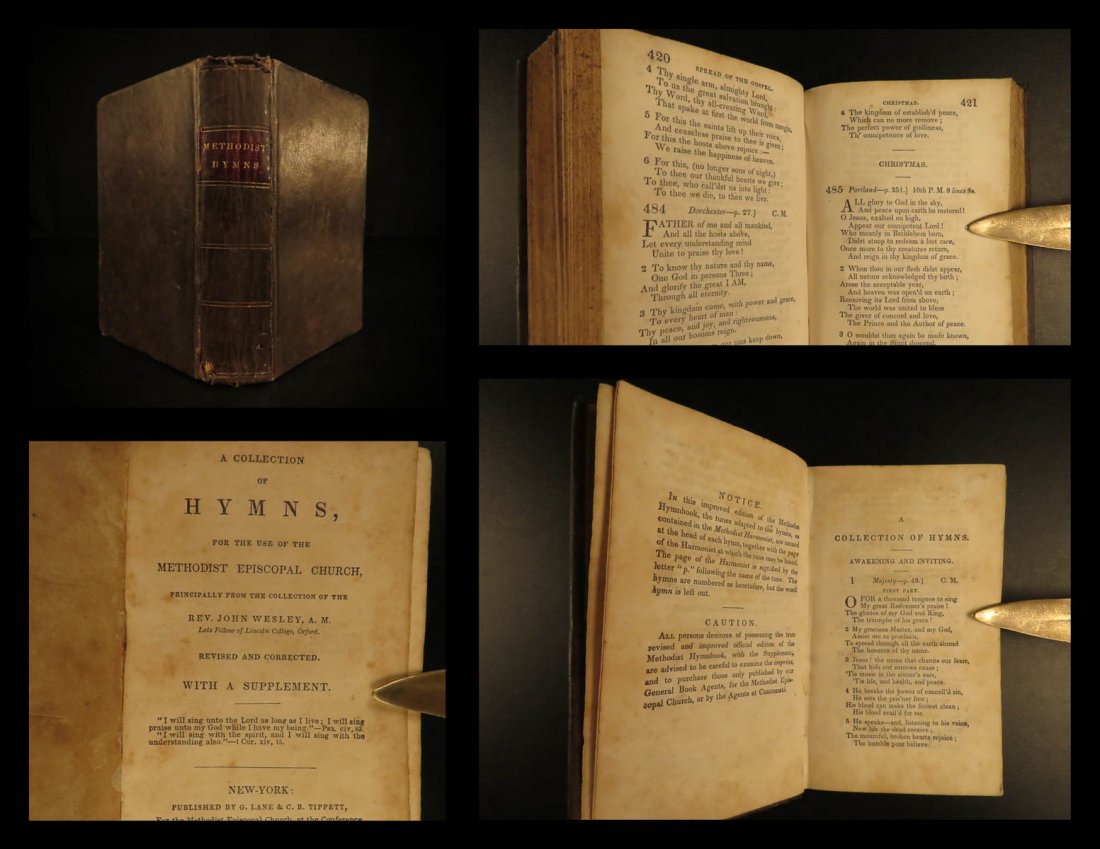 1845 HYMNS of John Wesley Methodist Songs Hymnal: 1845 HYMNS of John Wesley Methodist Songs Hymnal American Evangelism “Do all the good you can. By all the means you can. In all the ways you can. In all the places you can. At all the times you can.