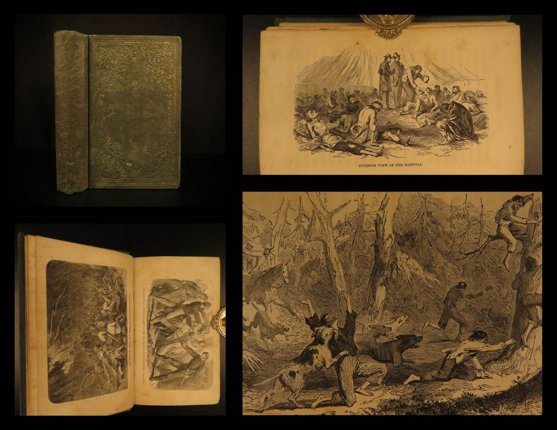 1867 Confederate Rebel Prisons Civil War TORTURE (1 of 10)