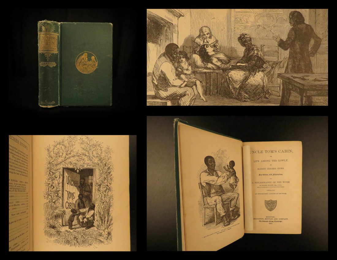 1883 Uncle Tom’s Cabin Illustrated Beecher Stowe Slave (1 of 10)