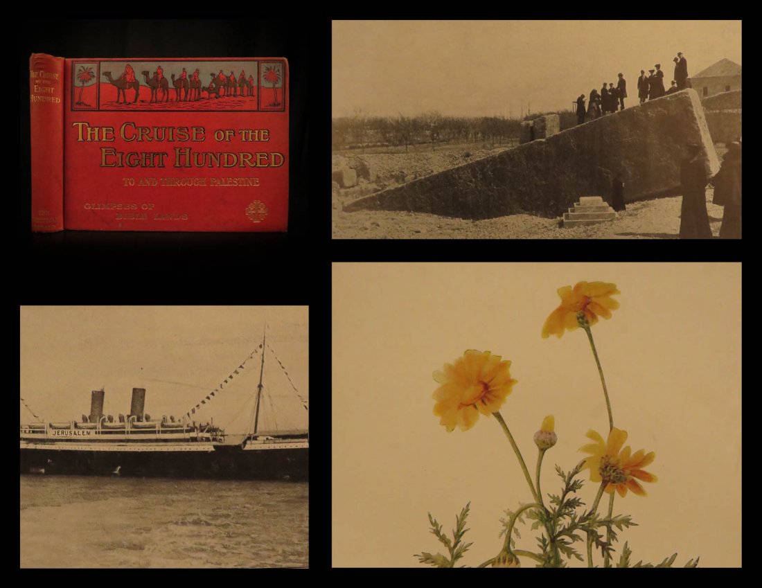 1905 1ed Jerusalem Cruise of 800 Palestine Bible Lands (1 of 10)