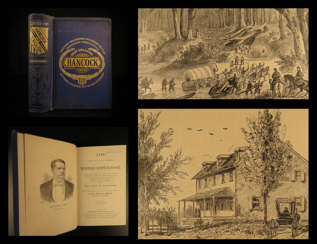 1880 1st ed Civil War General Winfield Scott Hancock (1 of 10)