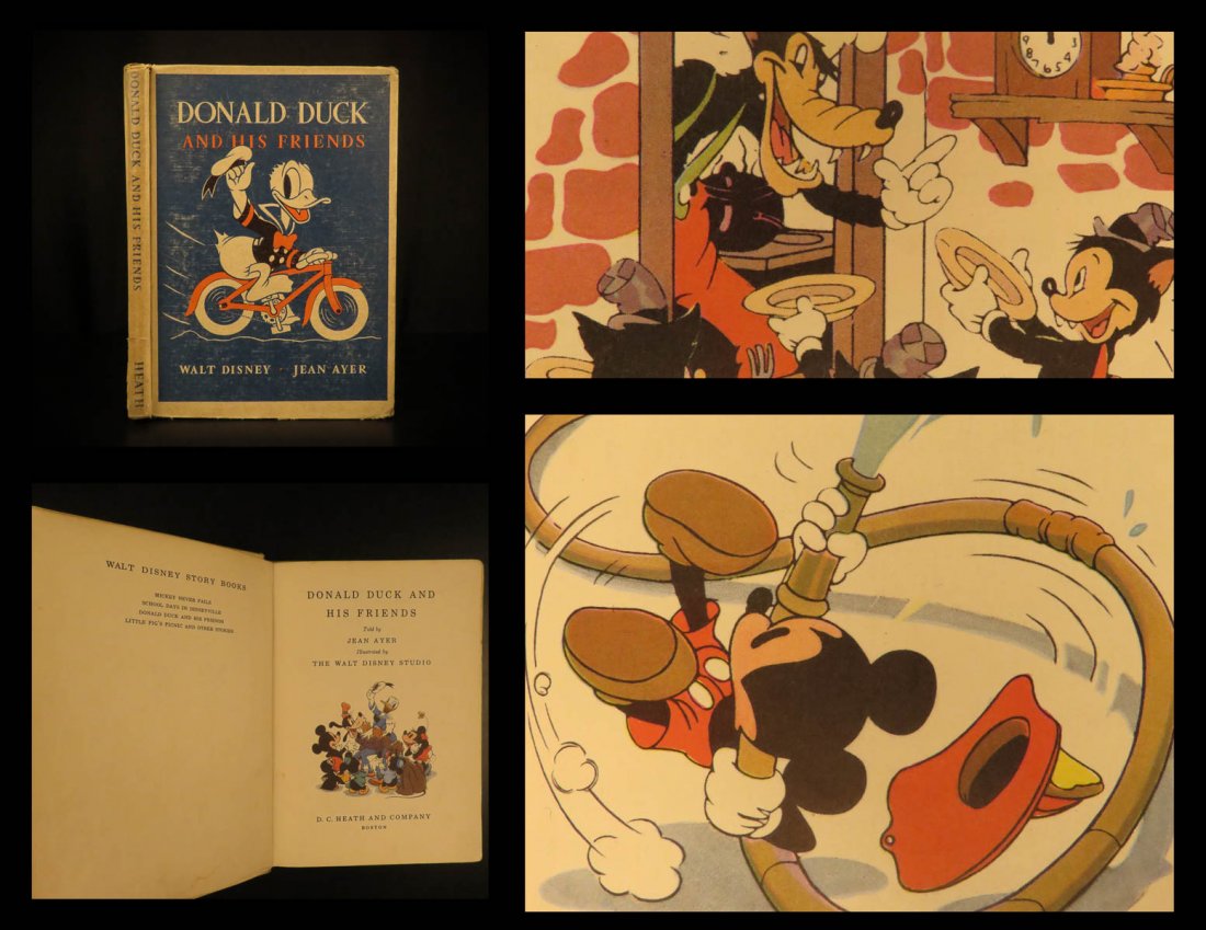 1939 1ed DISNEY Donald Duck & Friends Mickey Mouse (1 of 10)