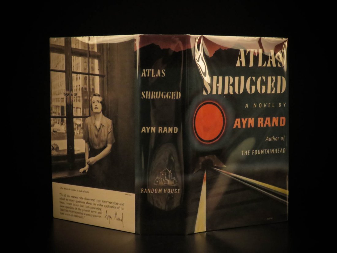 1957 TRUE 1st printing Atlas Shrugged Ayn Rand (1 of 10)