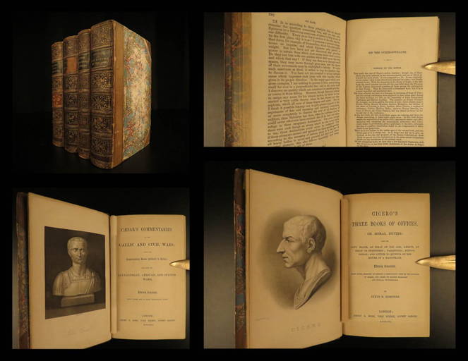 1853 CLASSICAL Cicero Suetonius Julius Caesar Classic Aug 08, 2021