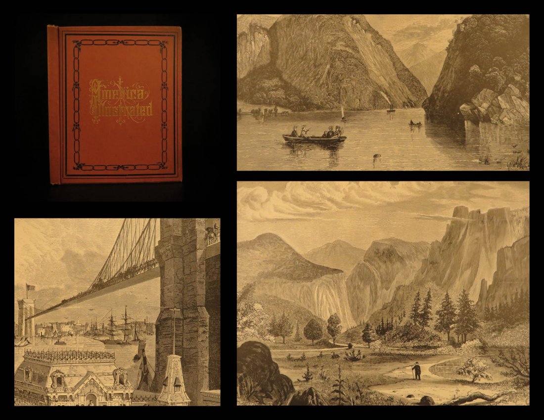 1877 America Illustrated Yellowstone Niagara Falls (1 of 10)