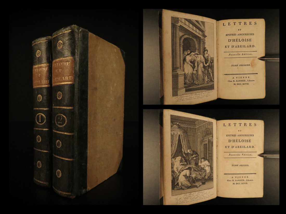 1797 Abelard & Heloise Forbidden Love Medieval French (1 of 10)
