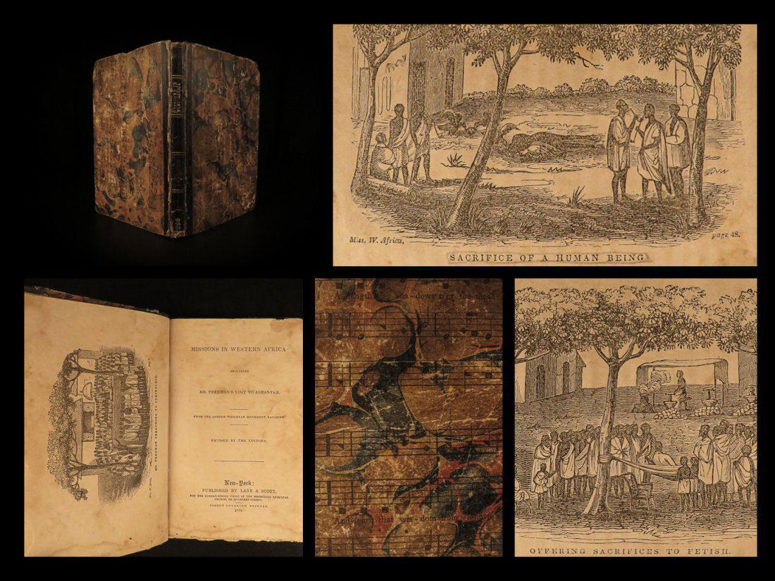 1851 Missionary Voyages in West AFRICA Freeman Ashanti: 1851 Missionary Voyages in West AFRICA Freeman Ashanti SLAVES Human Sacrifice Thomas Birch Freeman was a 19th-century English minister known for his missionary voyages to West Africa. While much bette