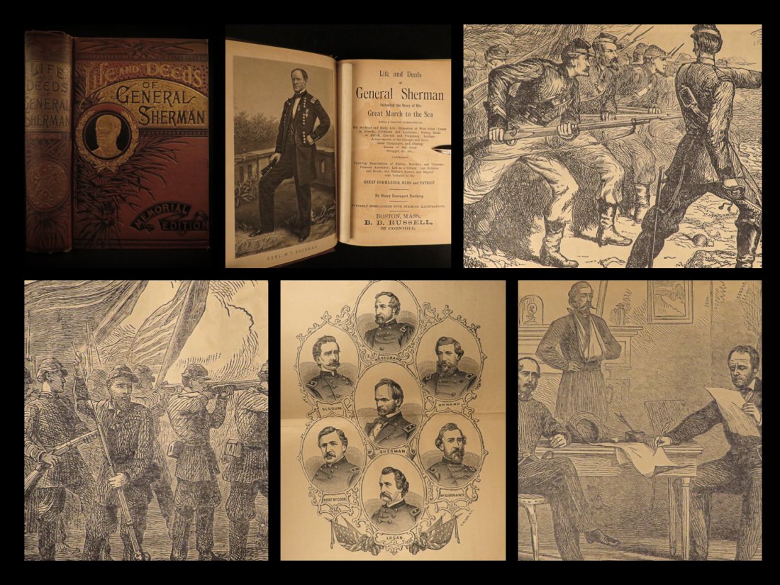 1891 General Sherman March to the Sea Georgia Civil War: 1891 General Sherman March to the Sea Georgia Civil War Illustrated Battles “It is only those who have neither fired a shot nor heard the shrieks and groans of the wounded who cry aloud for blood, m