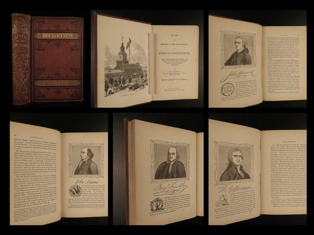 1870 Signers of Declaration of Independence (1 of 10)