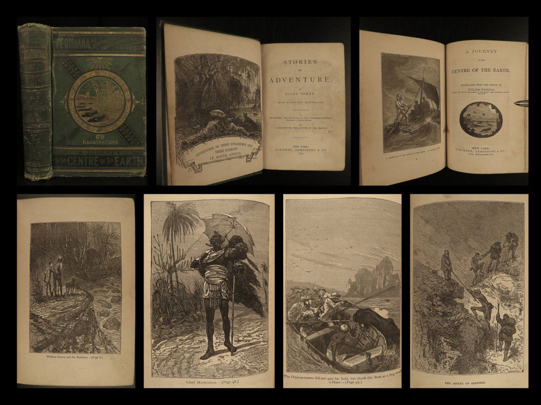 1874 Jules Verne Journey to Centre of Earth Adventure (1 of 10)