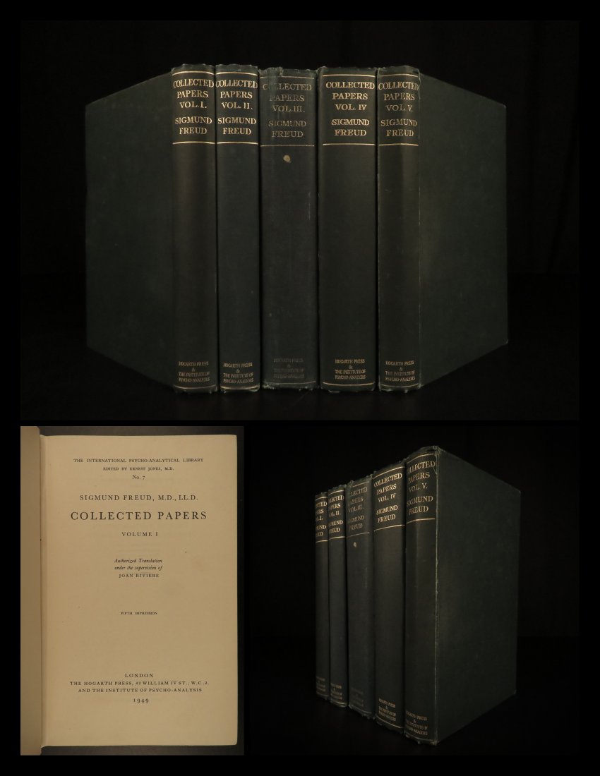 1949 Sigmund Freud Psychoanalysis Ego & Id Pleasure (1 of 10)