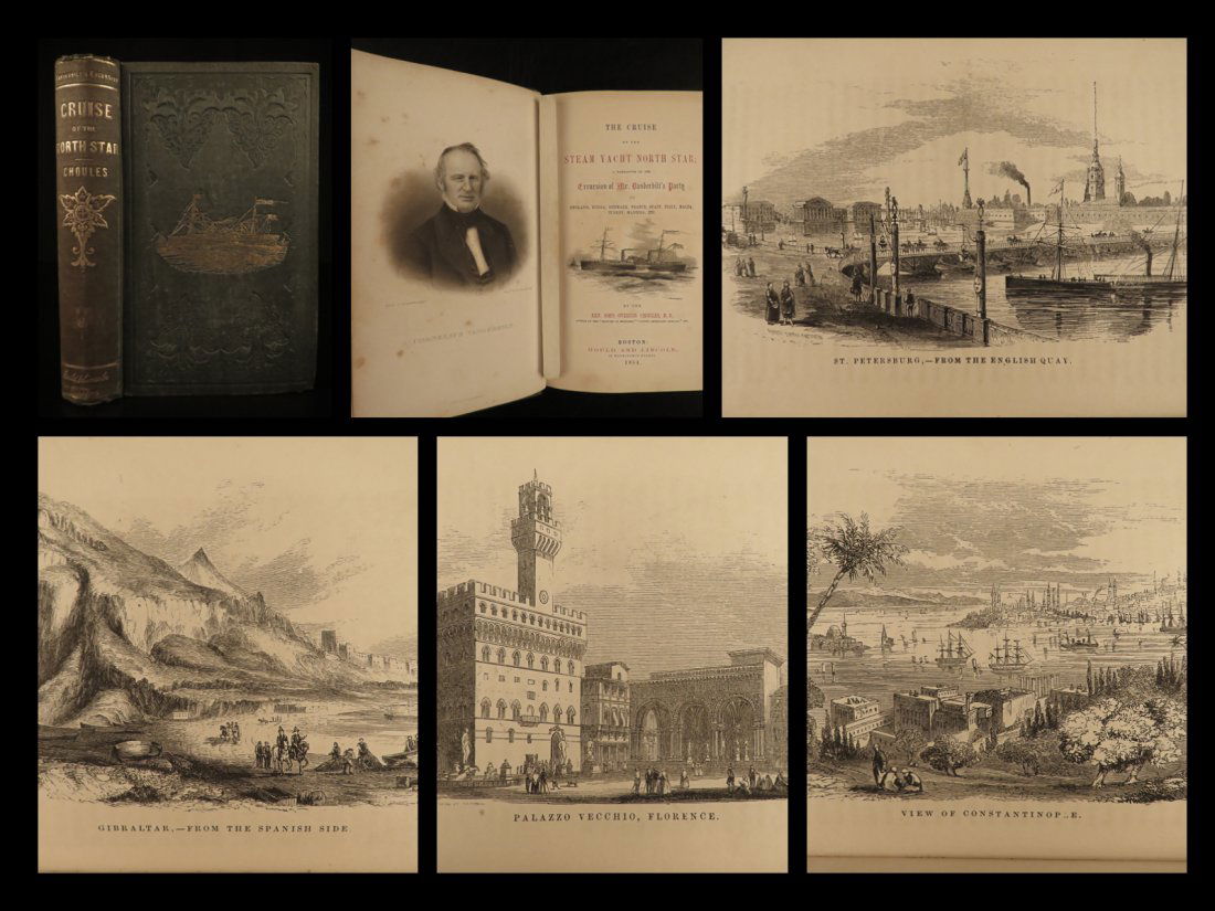 1854 1ed Cornelius Vanderbilt Cruise of North Star (1 of 10)