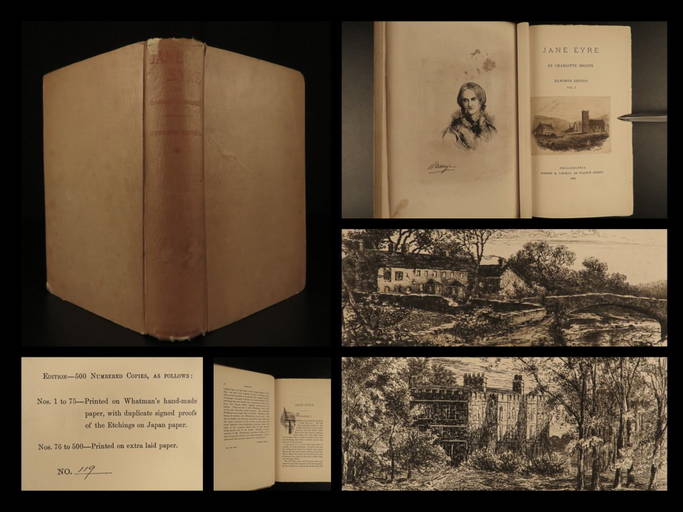 1884 Jane Eyre Charlotte Bronte Gothic Feminism Currer