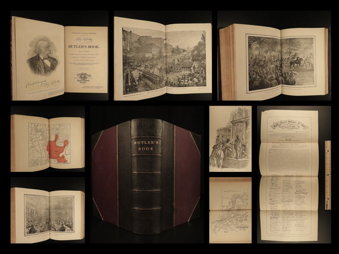 1892 Civil War New Orleans 1ed Benjamin Butler: 1892 Civil War New Orleans 1ed Benjamin Butler Autobiography Illustrated MAPS Known as â€˜Beastâ€™, Benjamin Butler was a major general in the Union army who is best remembered for directing