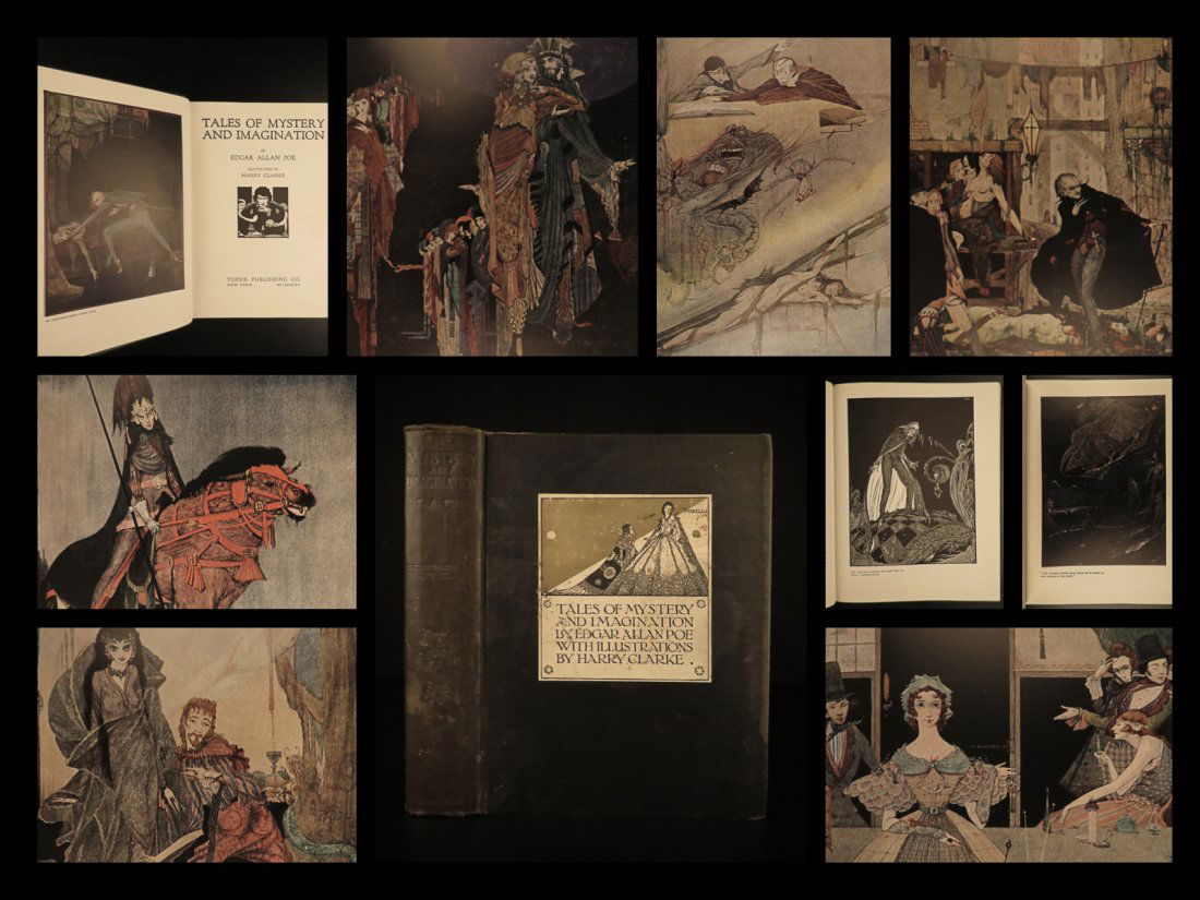 1935 Edgar Allen Poe Tales of Mystery Clarke (1 of 10)