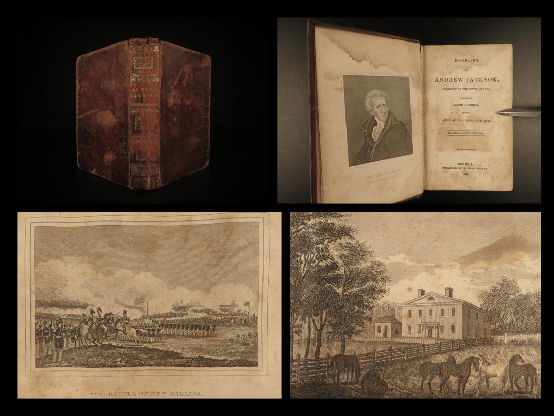 1833 1ed President Andrew Jackson Military Politics (1 of 10)