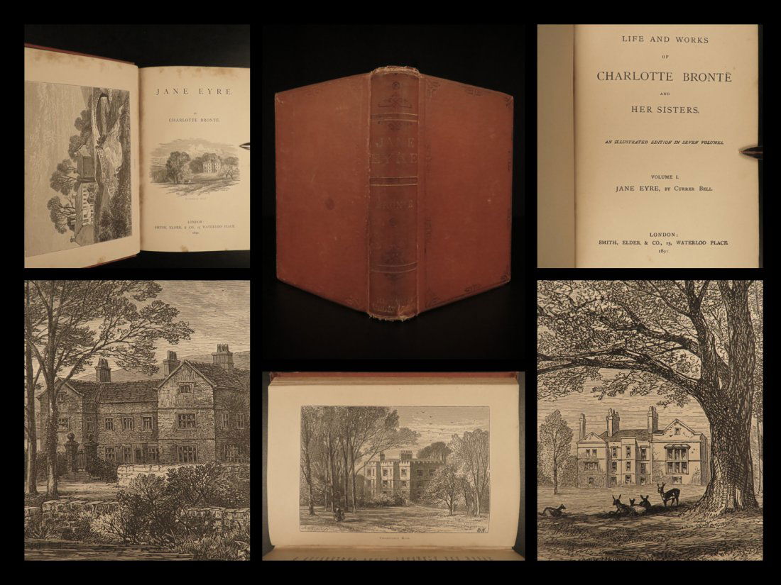 1891 Jane Eyre Charlotte Bronte Gothic Feminism (0077) on Nov 21, 2021