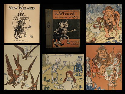 1903 WIZARD of OZ Baum Illustrated Denslow Fantasy: 1903 WIZARD of OZ Baum Illustrated Denslow Fantasy Childrens Literature Color Were off to see the wizard, the wonderful Wizard of Oz! This timeless classic was first published in 1899 and reissued und