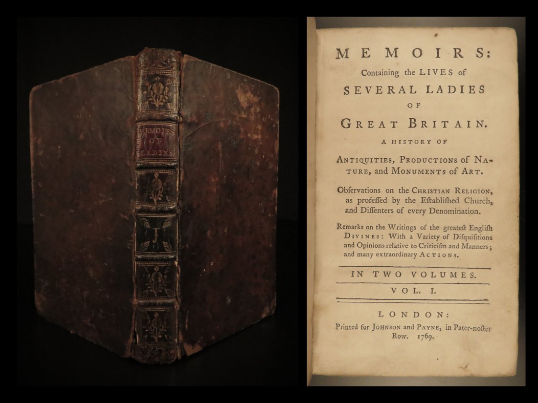 1769 FEMINISM Memoirs of Several Ladies Thomas Amory: 1769 FEMINISM Memoirs of Several Ladies Thomas Amory Philosophy Famous Women Thomas Amory was an 18th-century Irish author best known for his book Memoirs Containing the Lives of Several Ladies. This 