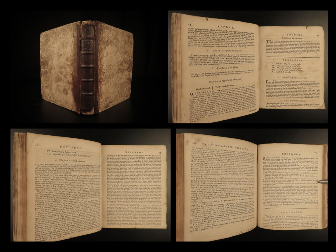1773 1st US ed BOSTON Burn Justice of the Peace English: 1773 1st US ed BOSTON Burn Justice of the Peace English LAW America Government Richard Burn was an 18th-century English lawyer and writer best known for his book Justice of the Peace and Parish Office