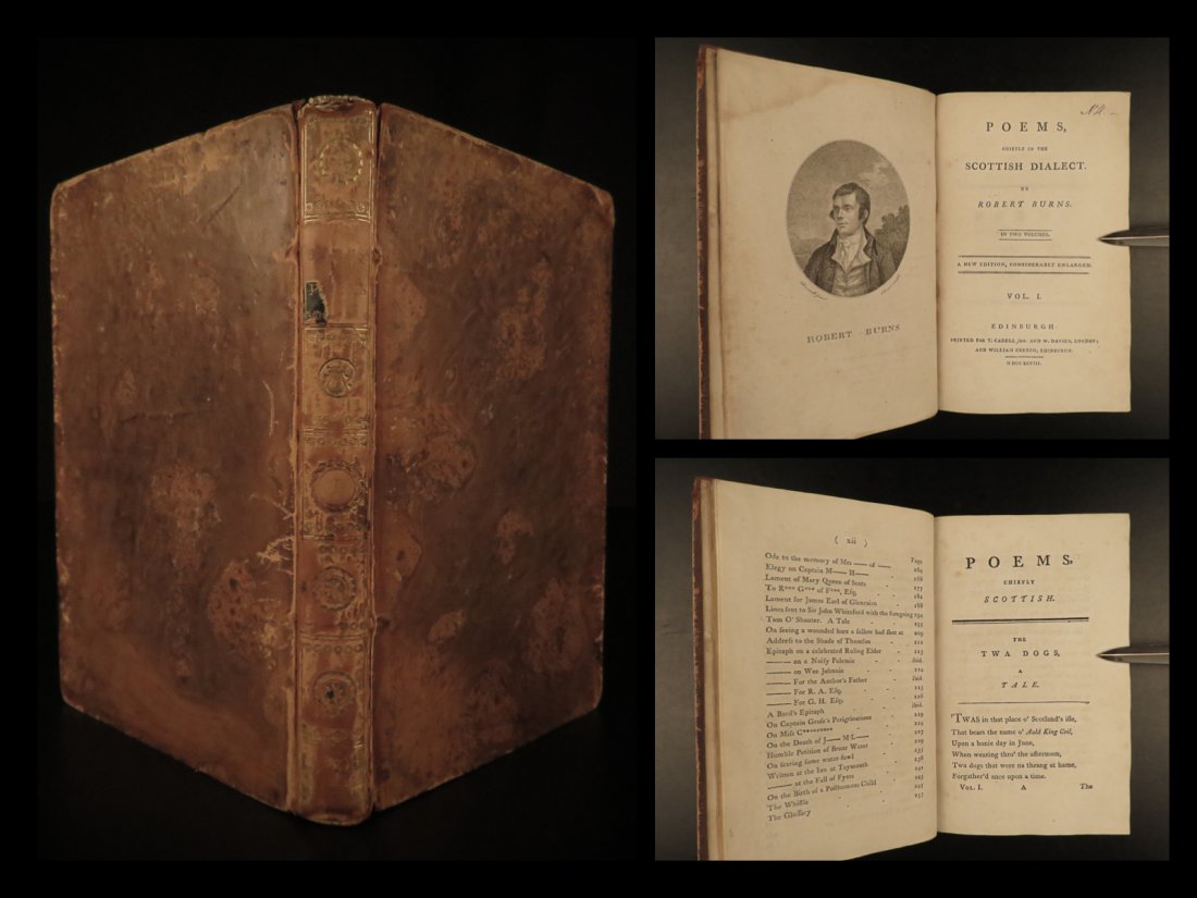 1798 Robert Burns Poems in Scottish Dialect Scotland: 1798 Robert Burns Poems in Scottish Dialect Scotland Twa Dogs Whistle Dream â€œMy love is like a red, red rose Thats newly sprung in June: My love is like the melody Thats sweetly played in tuneâ