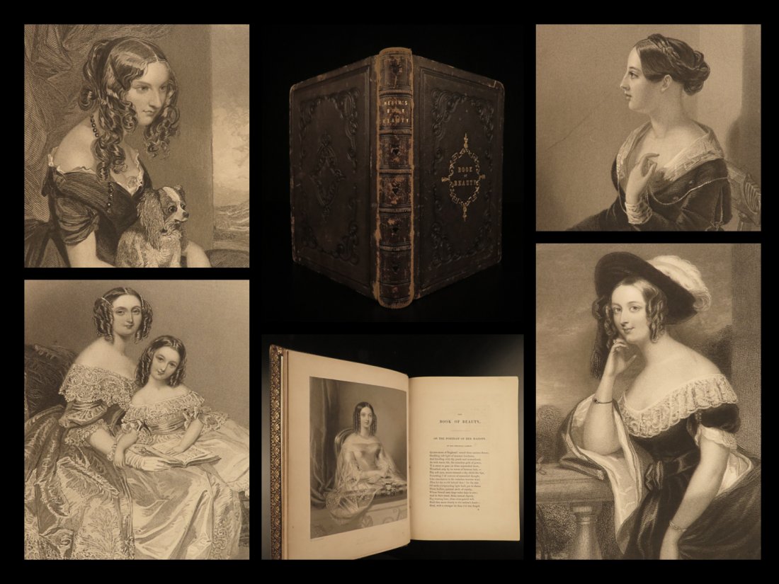 1842 Book of BEAUTY Victorian Culture Fashion Romance: 1842 Book of BEAUTY Victorian Culture Fashion Romance Poetry Art Portraits Heath Charles Heaths â€œBook of Beauty” was a mid-19th-century periodical that featured portraits and views of Vict