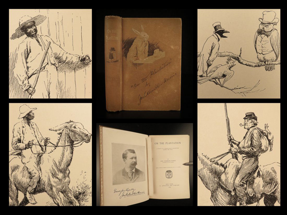 1897 On the Plantation Joel Harris American SLAVERY (1 of 10)