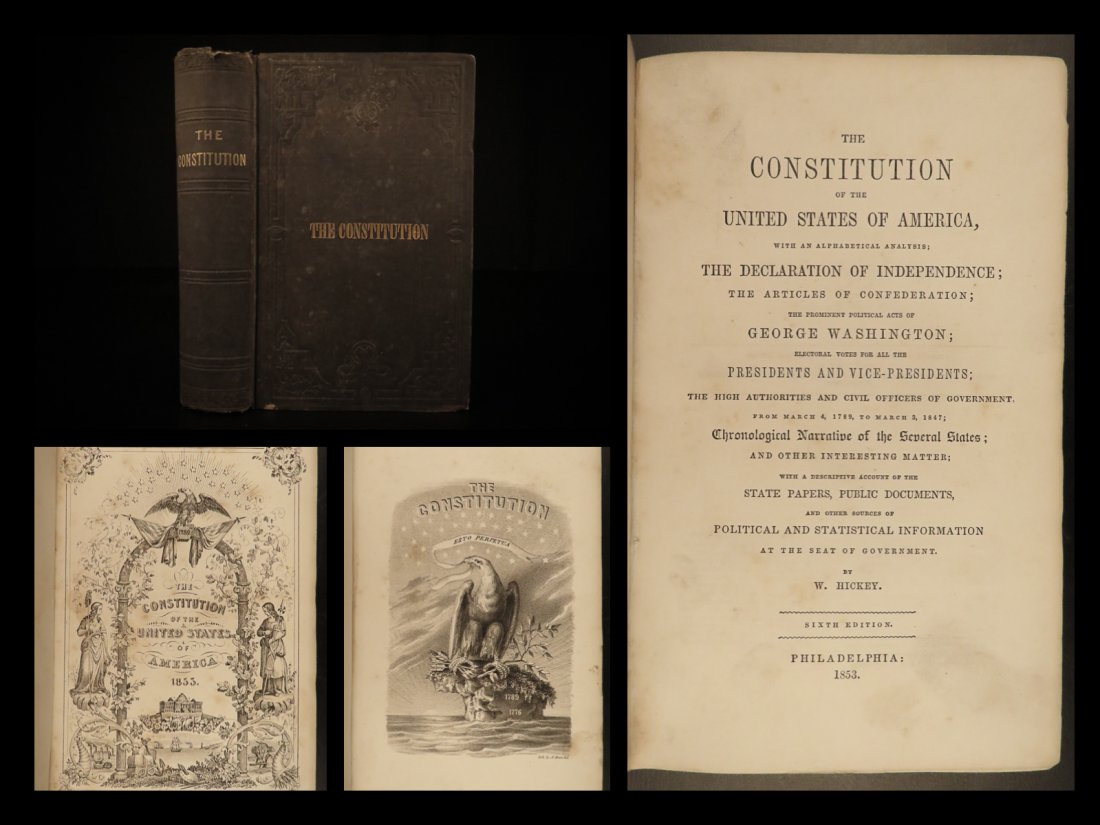 1853 United States Constitution (1 of 10)