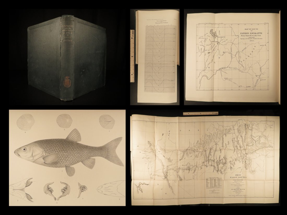 1876 UTAH 1st ed Simpson Explorations Mormons (1 of 10)