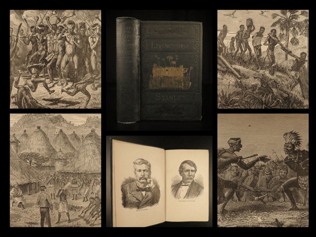 1881 AFRICA Livingstone & Stanley Lives Missionary (1 of 10)
