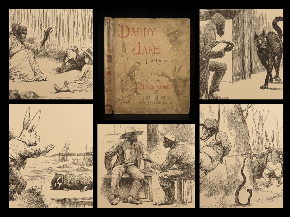 1889 1st ed Daddy Jake Runaway Uncle Remus Joel Harris (1 of 10)