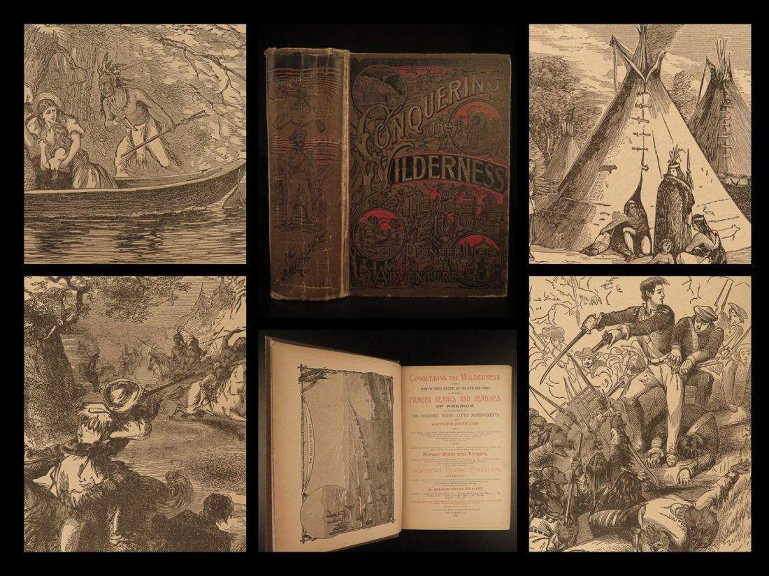 1895 Conquering the Wilderness Davy Crockett (1 of 10)